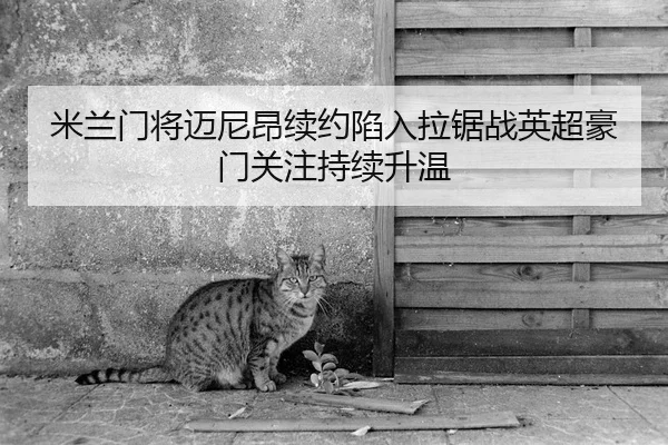 米兰门将迈尼昂续约陷入拉锯战英超豪门关注持续升温